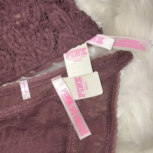 PINK VICTORIA’S SECRET BRALETTE SET - Picture 9 of 9